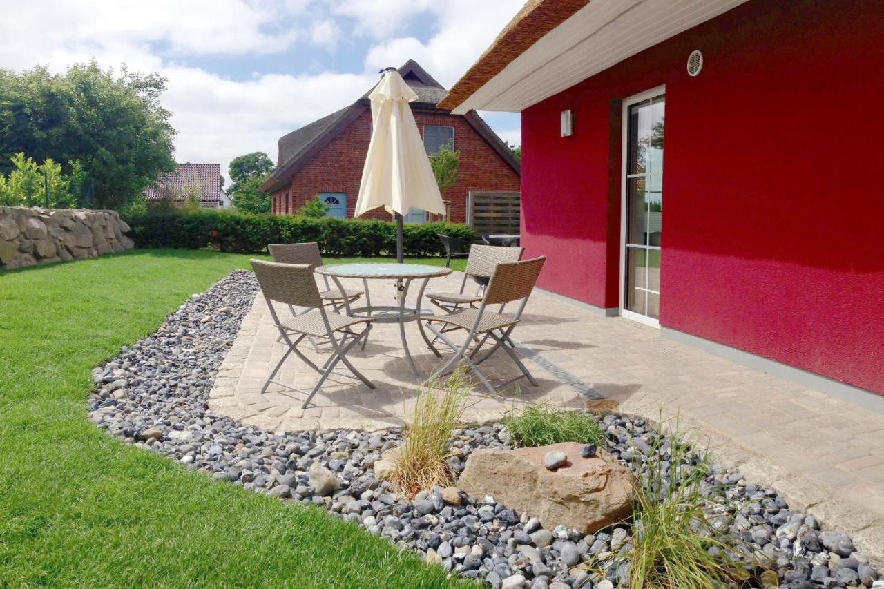 Ferienhaus Falke Haus - Terrasse, Garten, Meerblick 加格尔 外观 照片